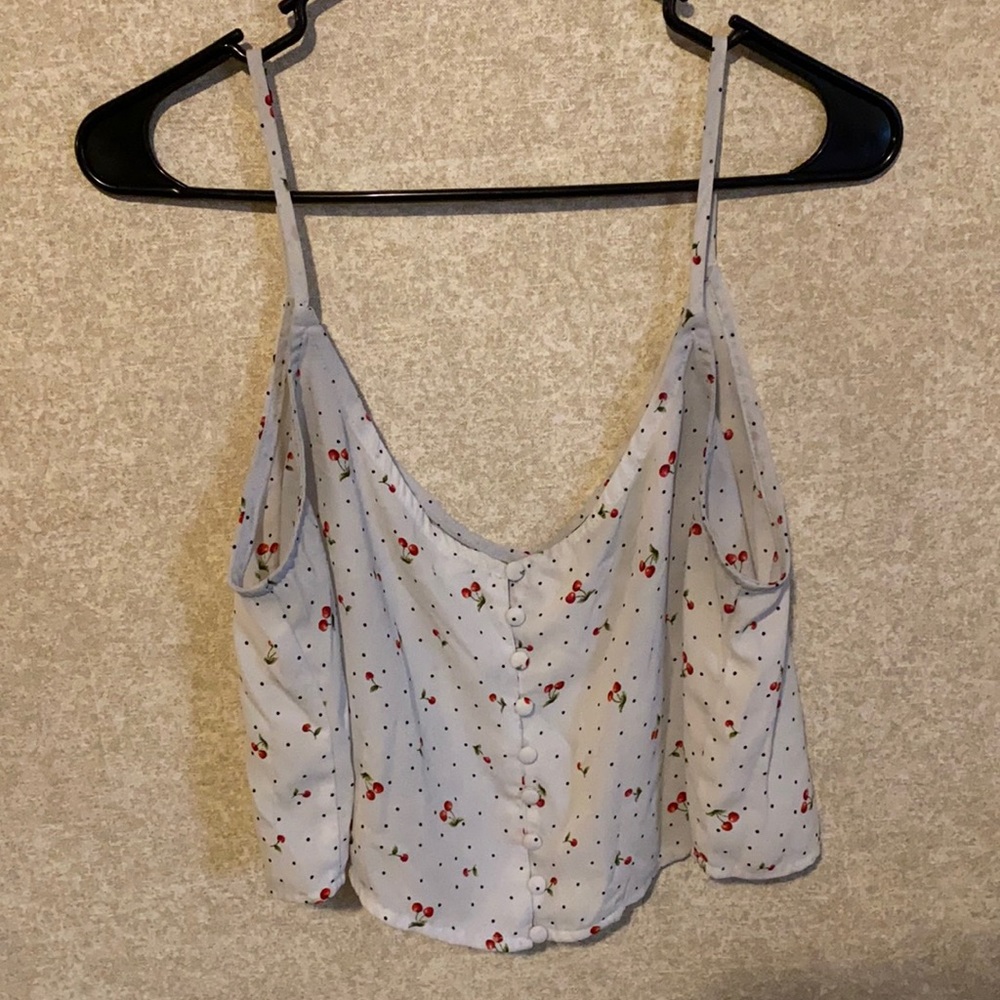 Cherry Crop Top